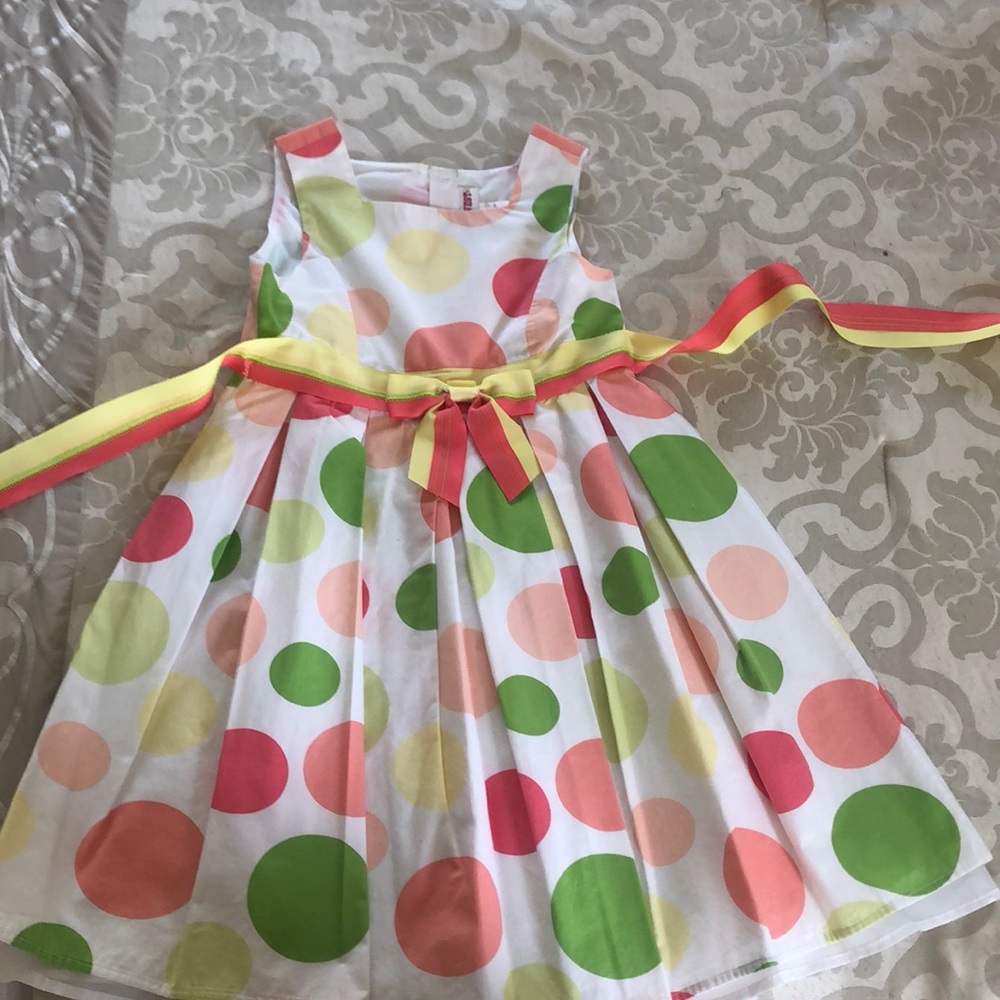 Children’s polka dot dress